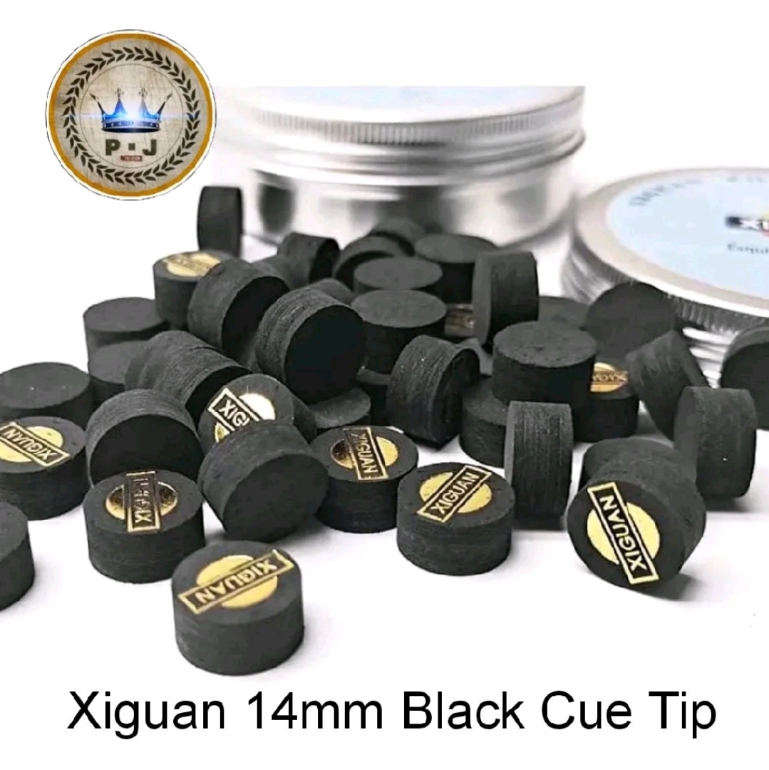 PJ - Billiard Cue Tip | Xiguan - 14mm | Very Good Quality - Eceran