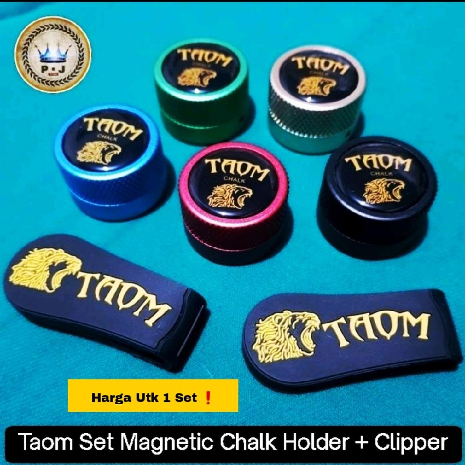 PJ - Set Taom Magnetic Chalk Holders + Clipper - Gold