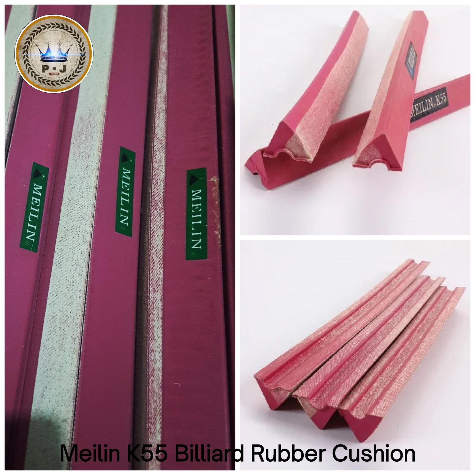 PJ - Meilin | Billiard Rubber Cushion | Karet Ban | Meja 9 Feet - Superior Grade - 1 Piece