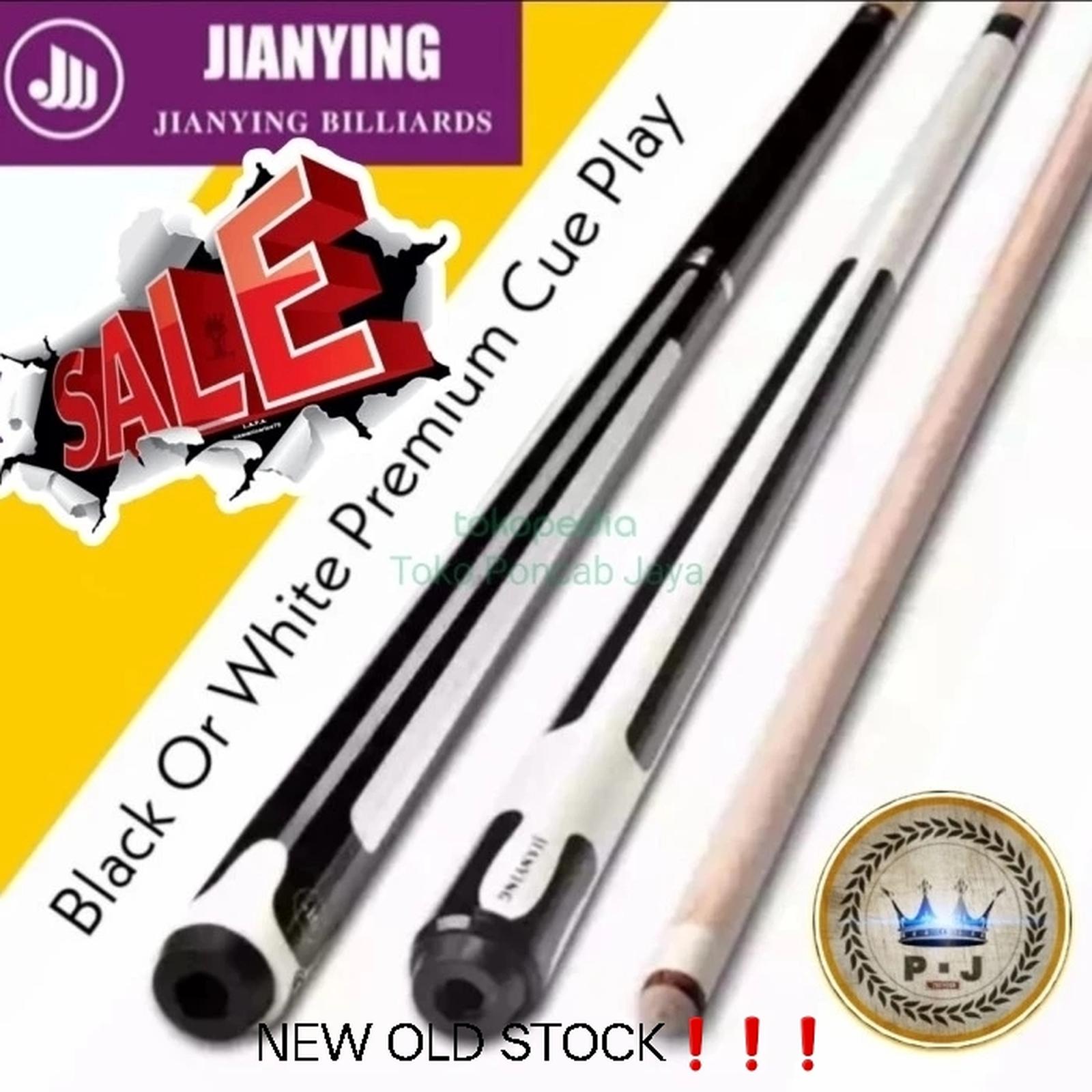 Stick Billiard | Jianying Black or White | Bullet JointType | Wrapless - PA-29