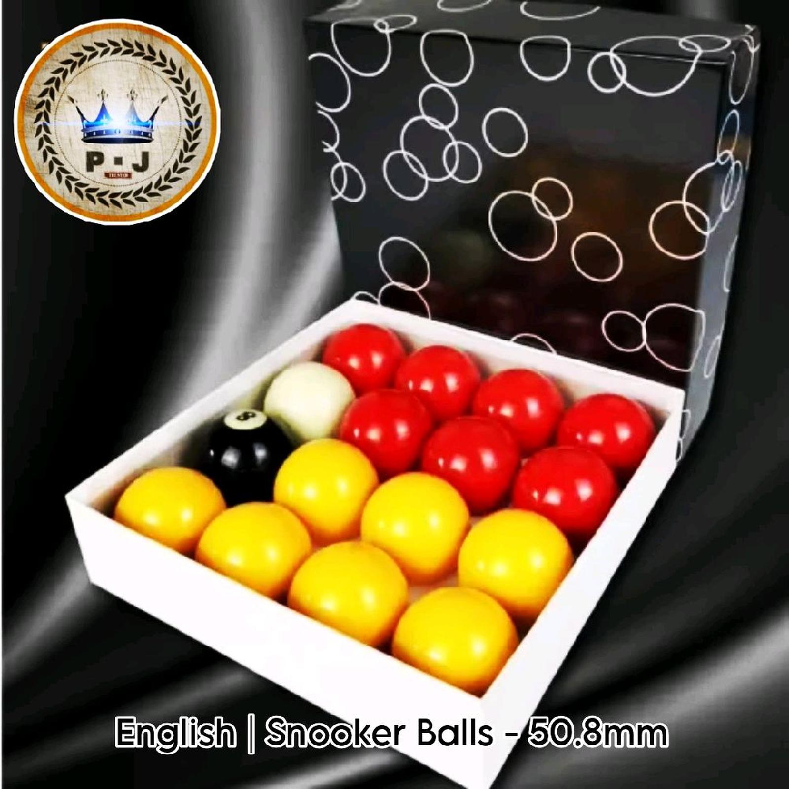 PJ - Set Bola Billiard | Black Ball Pool - Casino Sets | Bola Kecil