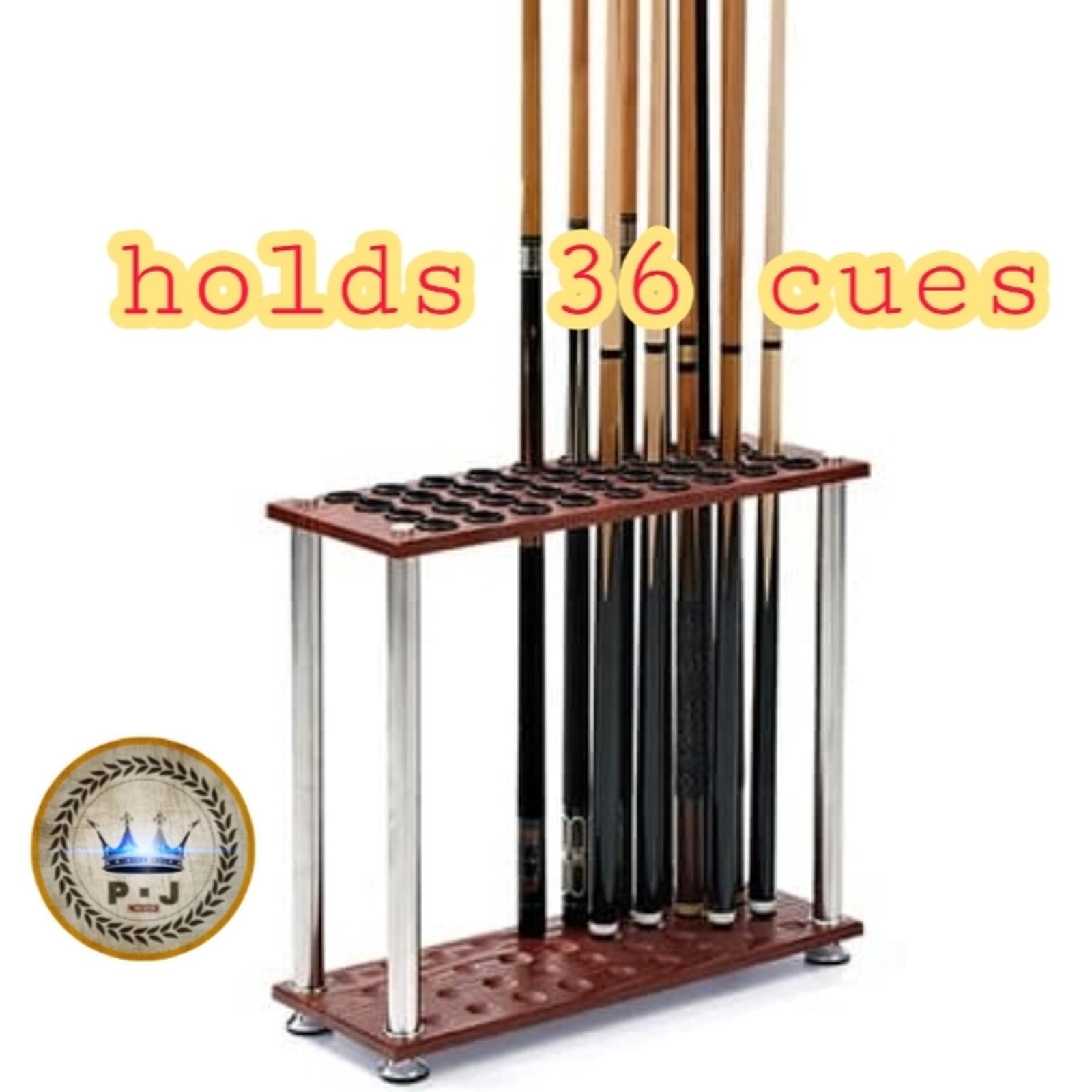 PJ - Floor Cue Rack | Rak Stick Billiard 18 | 20 Holes - 36 Holes