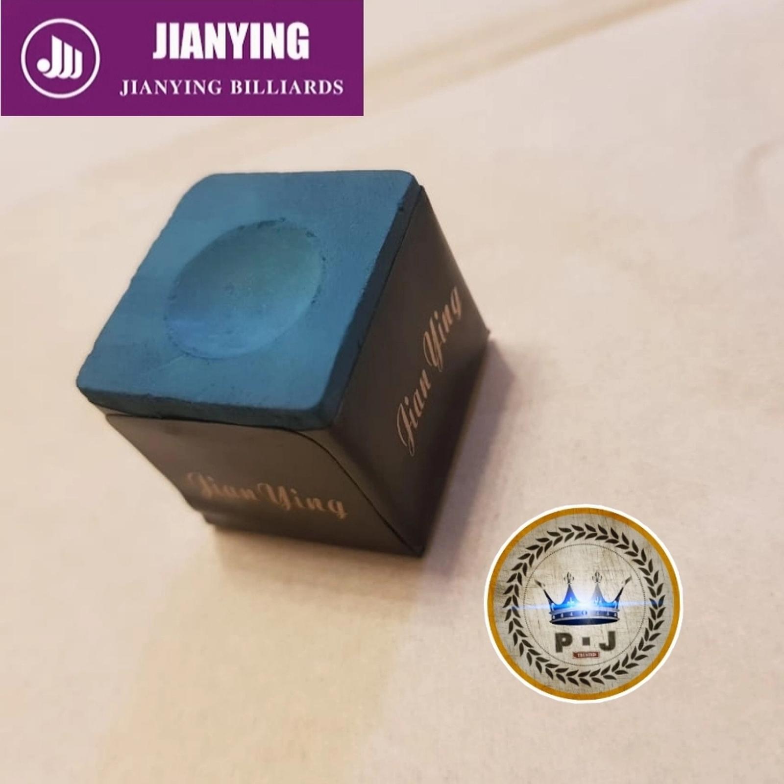 PJ - Kapur | Billiard Chalk | Jian Ying - Jianying | Blue | Eceran