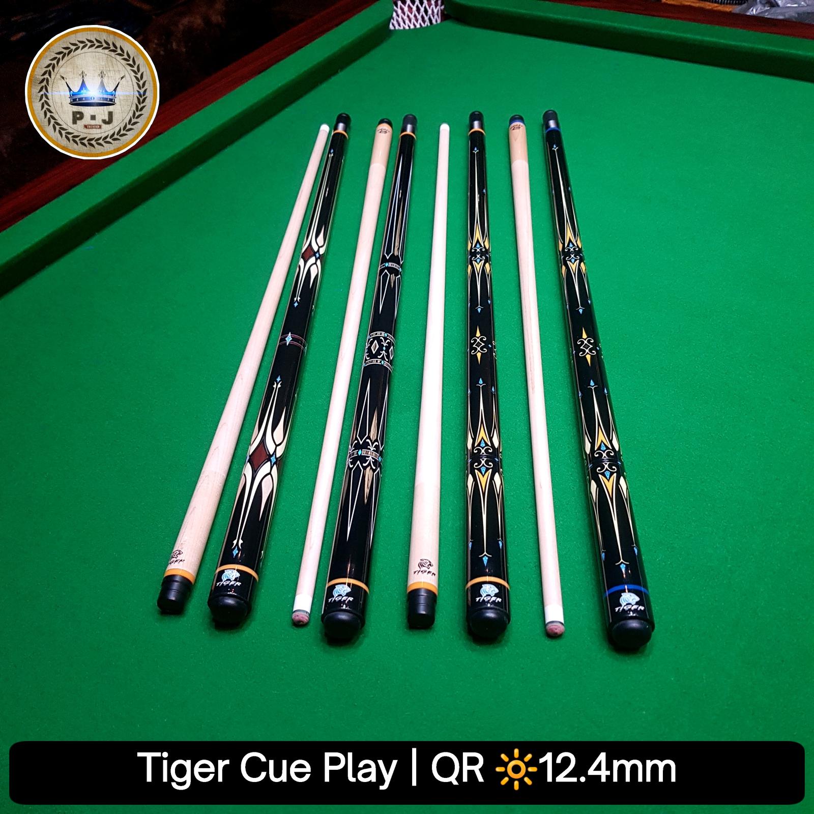 PJ︎ - Billiard Cue Stick | Tiger Cue︎ - High Quality Maple Cue - Orange