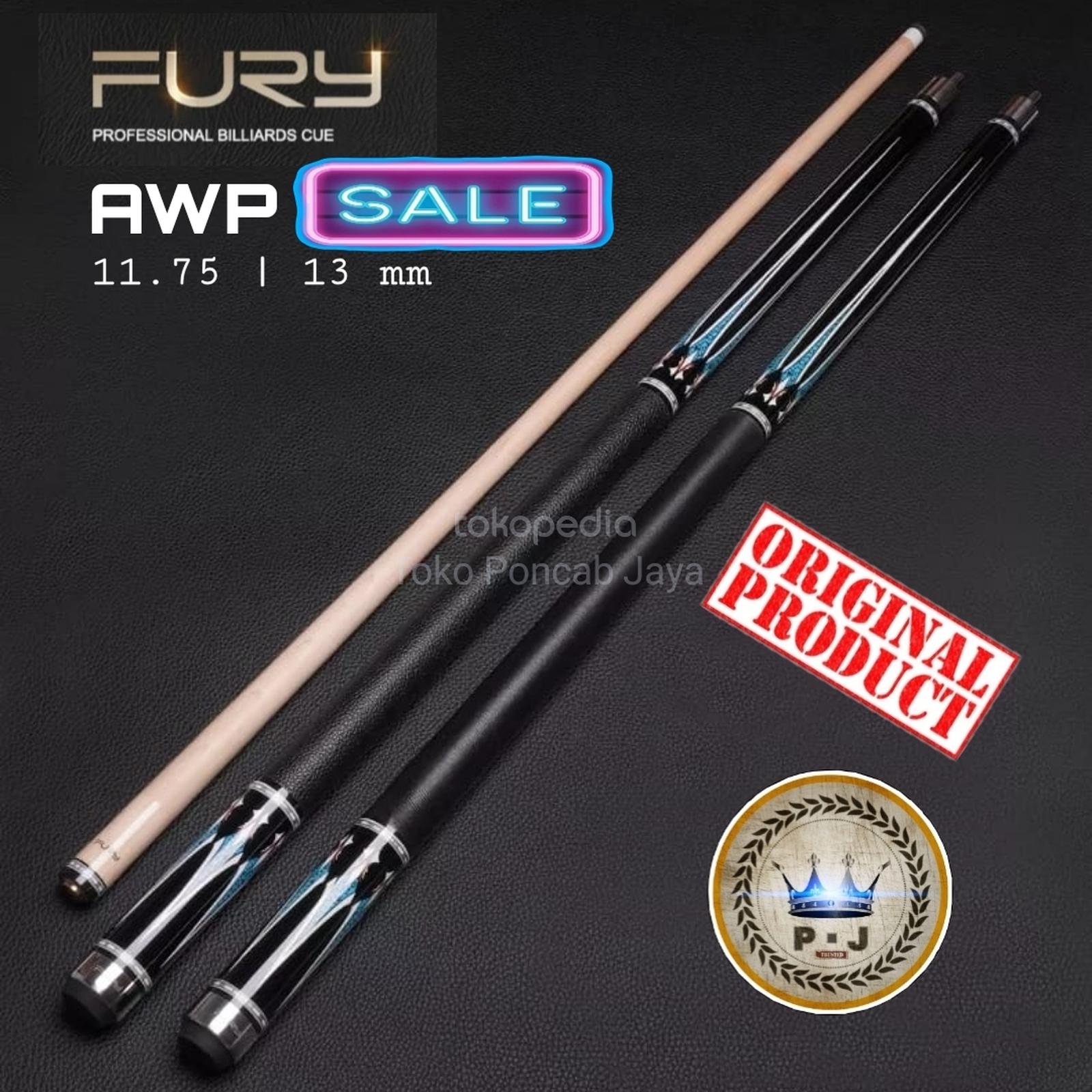 PJ - Billiard Cue Stick | Fury AWP Series - AWP-1, 13mm