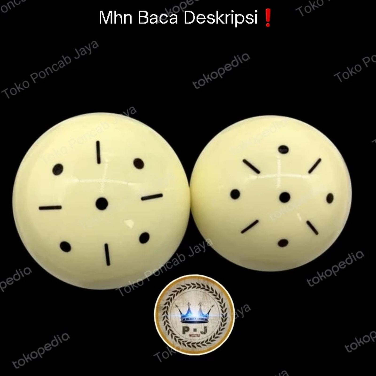 PJ - Billiard Practice Cue Ball | White Ball 57.2mm