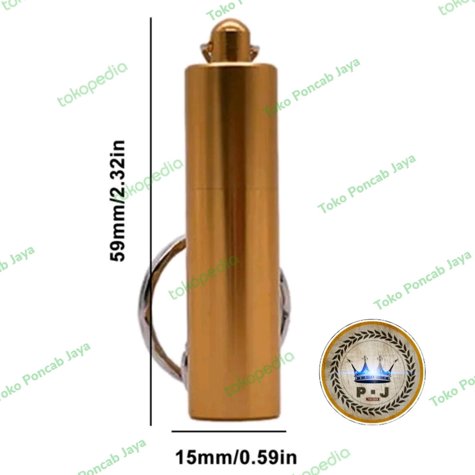 PJ - Alat Reparasi | Biliiard Cue Tip Pik︎ Needle | With Keychain - Gold